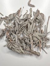 Load image into Gallery viewer, Loose White Sage Clusters + Leaves 1oz