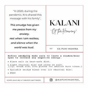 KALANI smudge pack